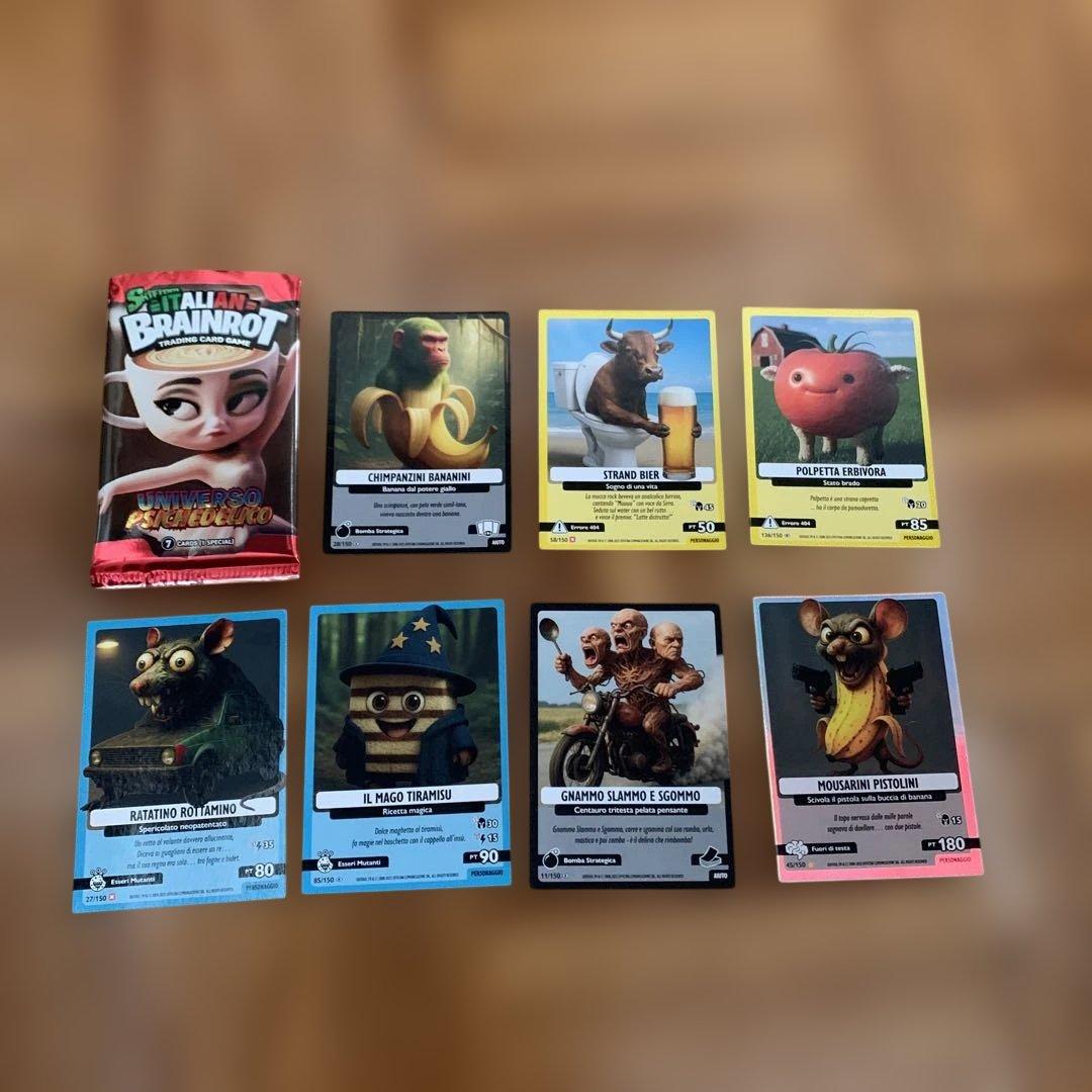 イタリアン ブレインロット イタリア館 トレーディングカード ゲーム
