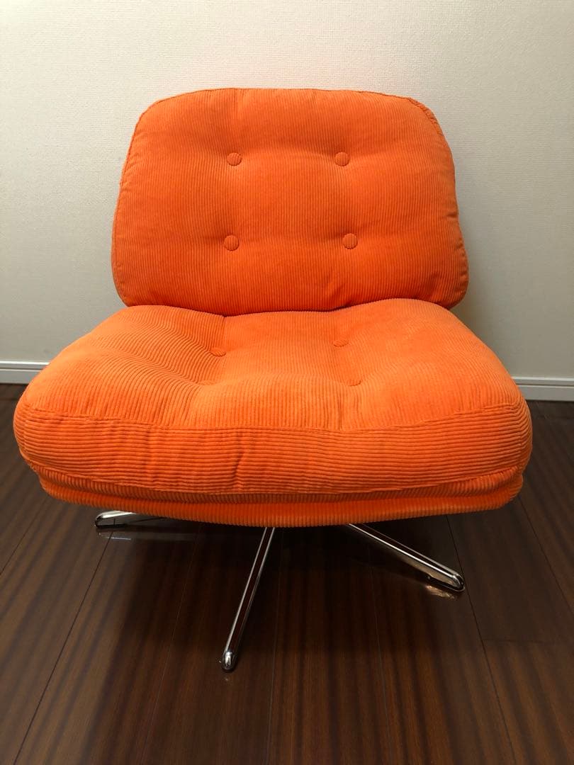 IKEA イケア ディヴリンゲ 回転パーソナルチェア オレンジ - メルカリ