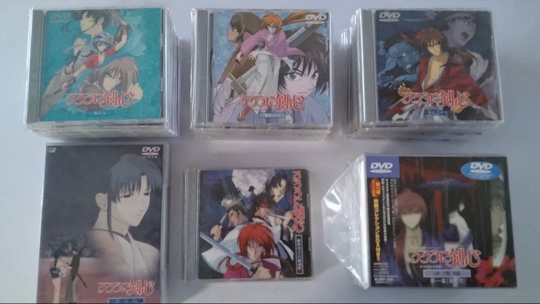 るろうに剣心-明治剣客浪漫譚-　DVDセット　旧アニメ　美品 るろうに剣心 －明治剣客浪漫譚－ | 宅配DVDレンタルのTSUTAYA DISCAS