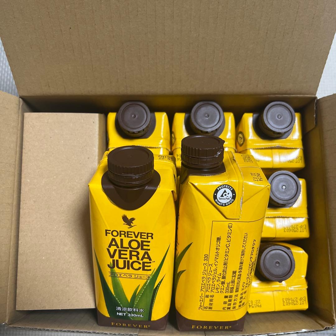 フォーエバー アロエベラジュース 330mL 9本入り - メルカリ