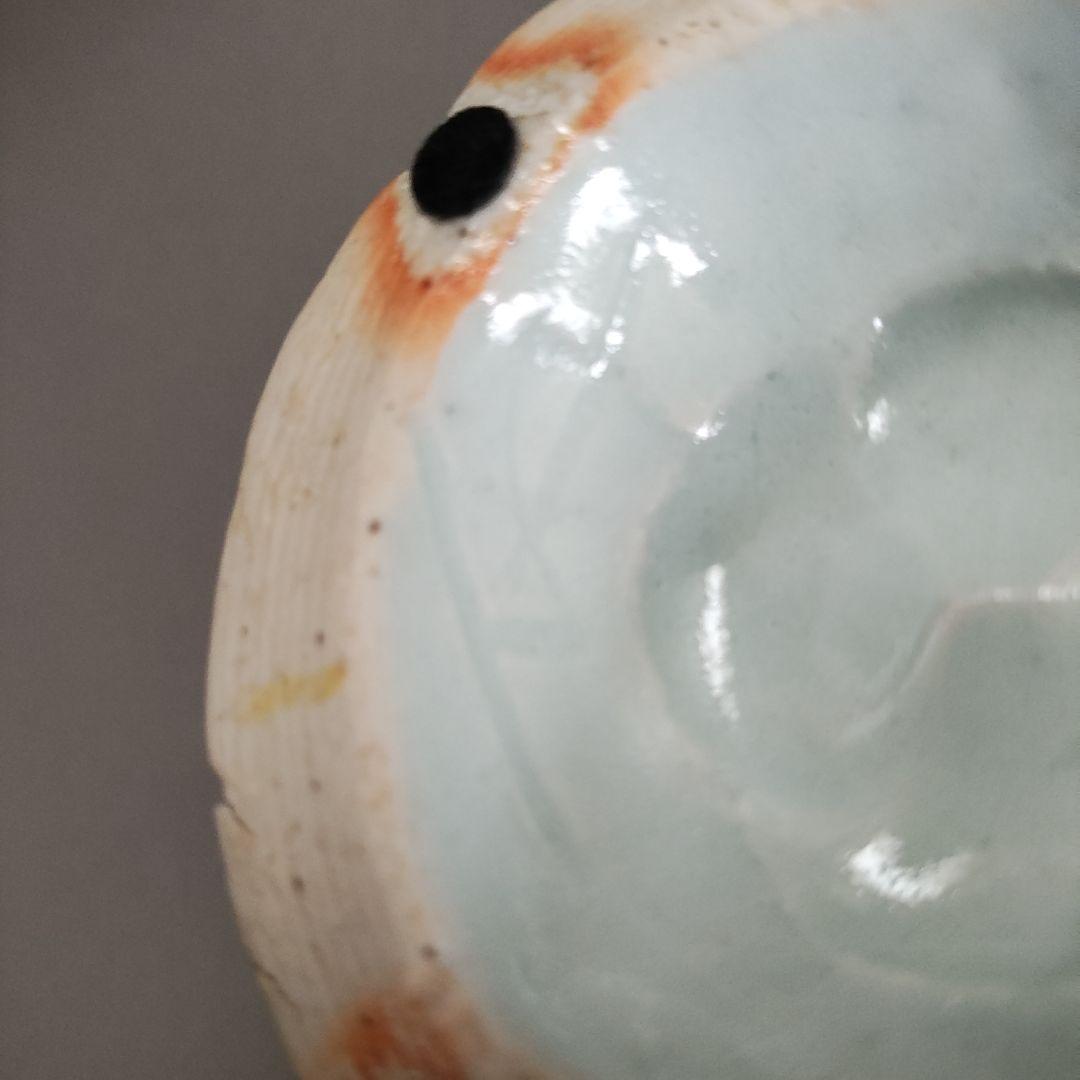 村田眞人(真人) 色絵木菟(みみずく)香炉 村田亀水