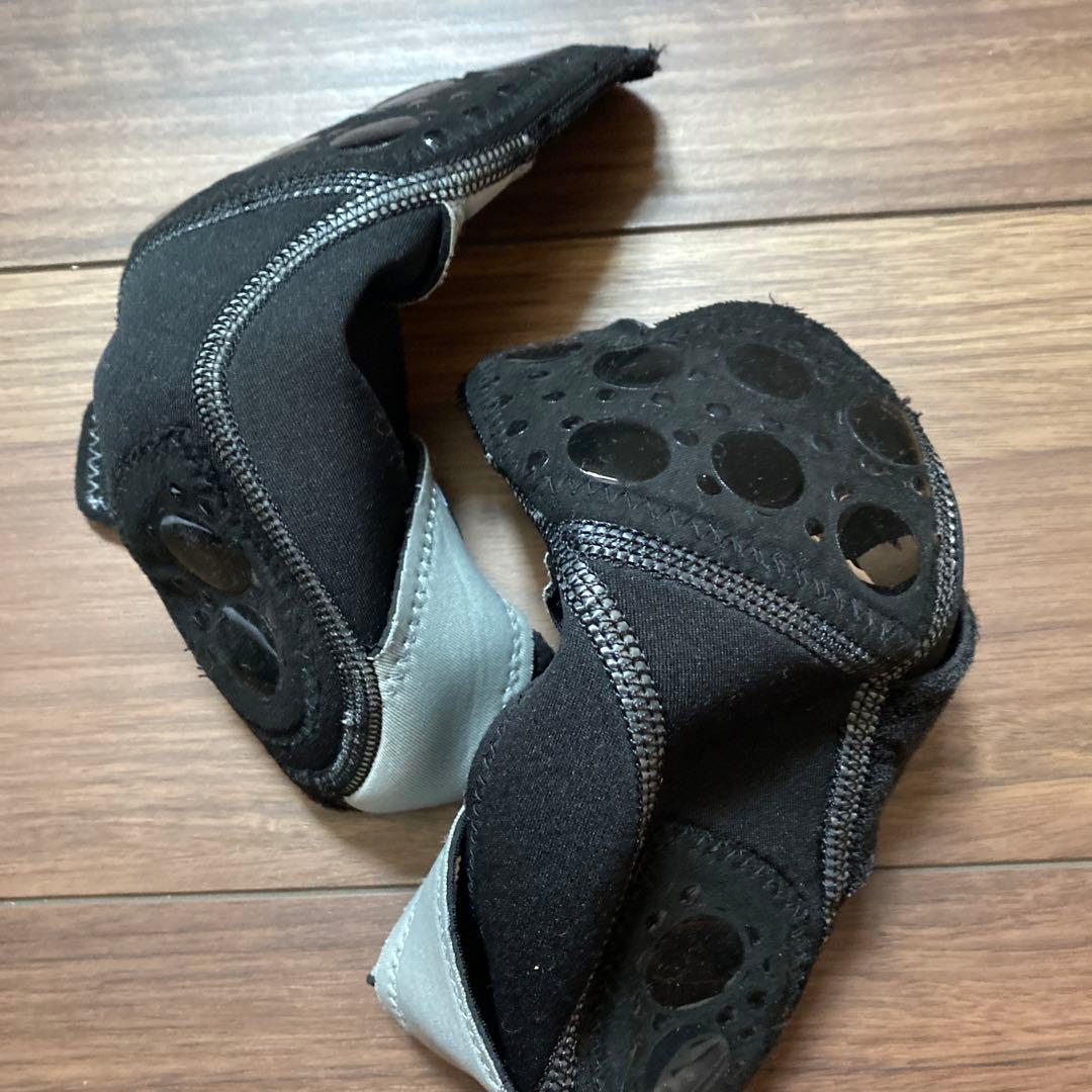 一回使用】LAVA 暗闇キックボクシング用 グローブ&シューズセット