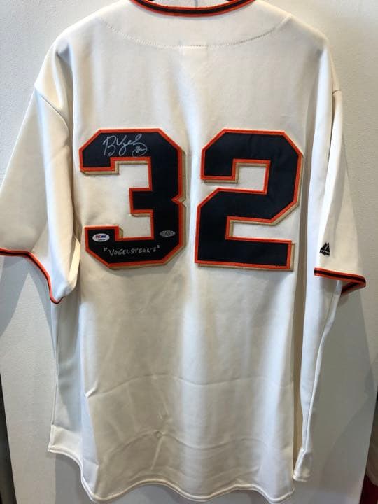【1月SALE】MLB ボーグルソン直筆サイン入りユニホーム　SFジャイアンツ MLB ボーグルソン直筆サイン入りユニフォーム - メルカリ