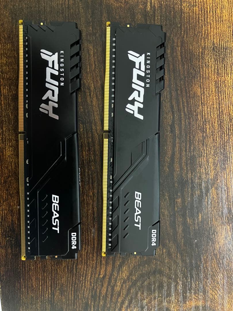 メモリー Kingston FURY BEAST DDR4 64 gb Kingston FURY Beast 64GB (2 x 32GB) DDR4 3600 (PC4 28800) Memory