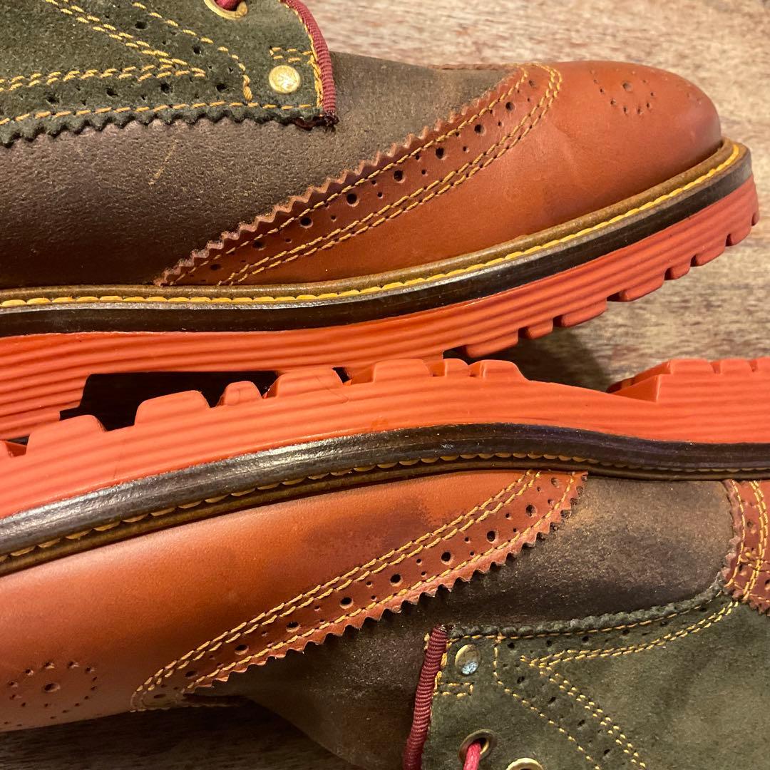 極美品！ダナー メダリオン ウイングチップ ワークブーツ D0021