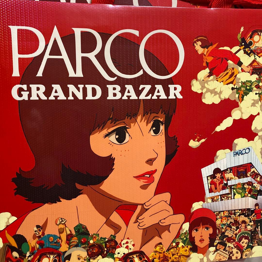非売品 PARCO パプリカ 紙袋2枚と扇子1個とトートバッグとノート