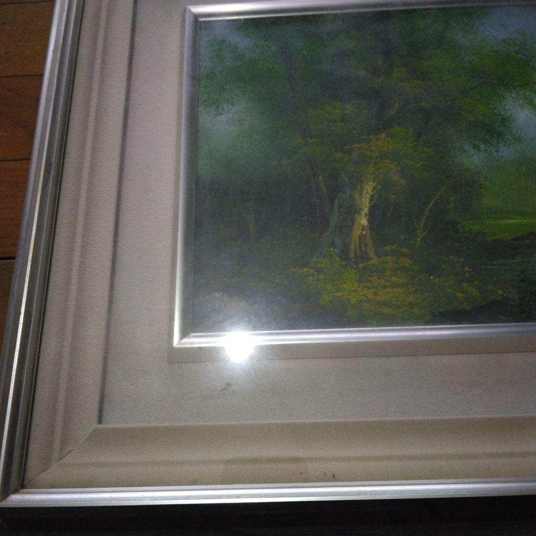 1382S Harry油絵S・ハリー風景画絵画林川