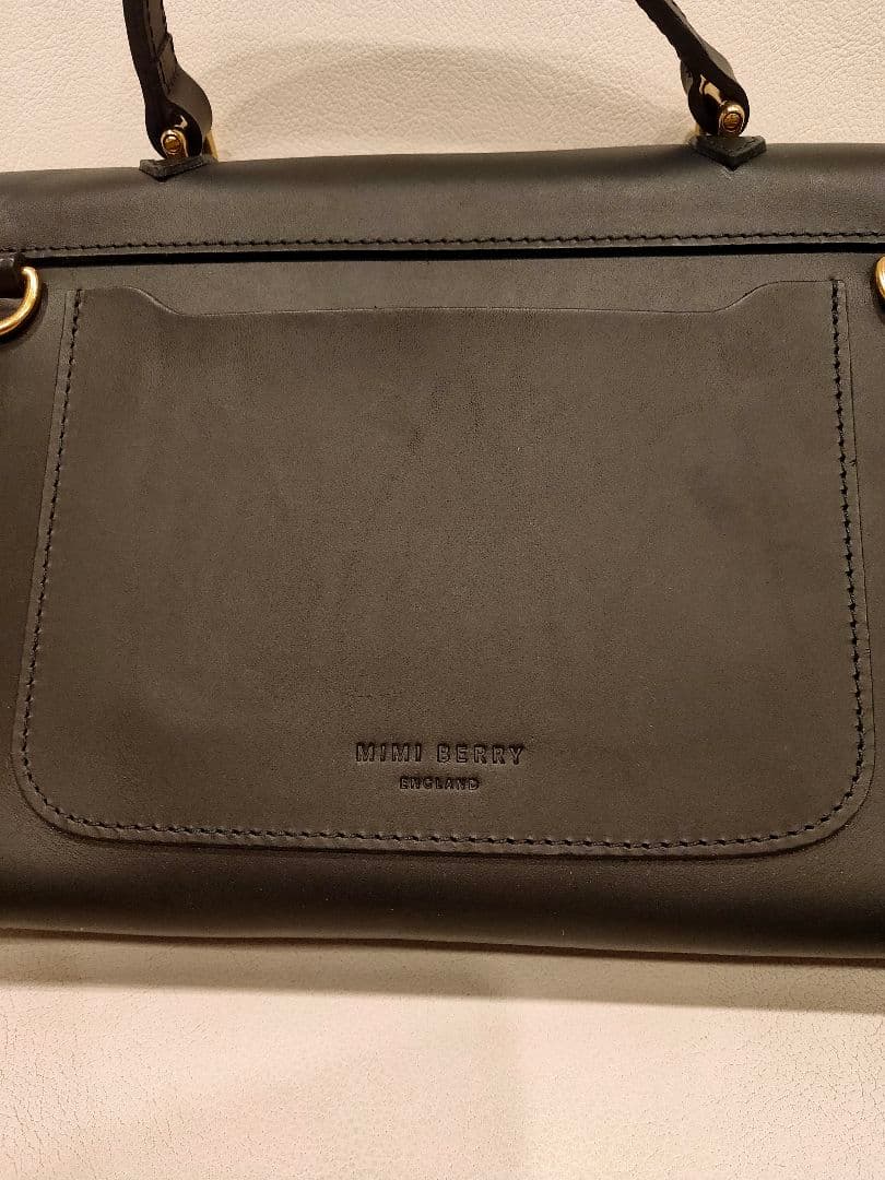 新品未使用 ミミベリー ビショップ別注 2WAYハンドバッグ HEBE