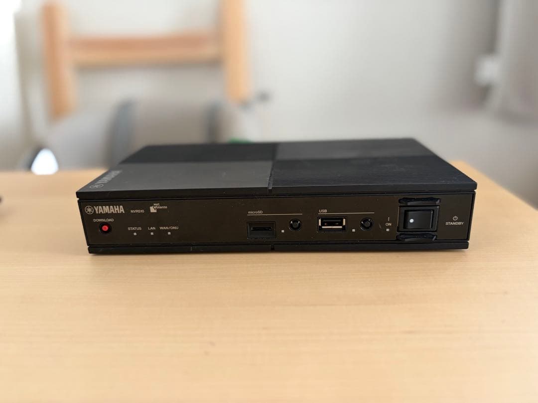 中古】YAMAHA NVR510有線LANルーター 本体 - メルカリ
