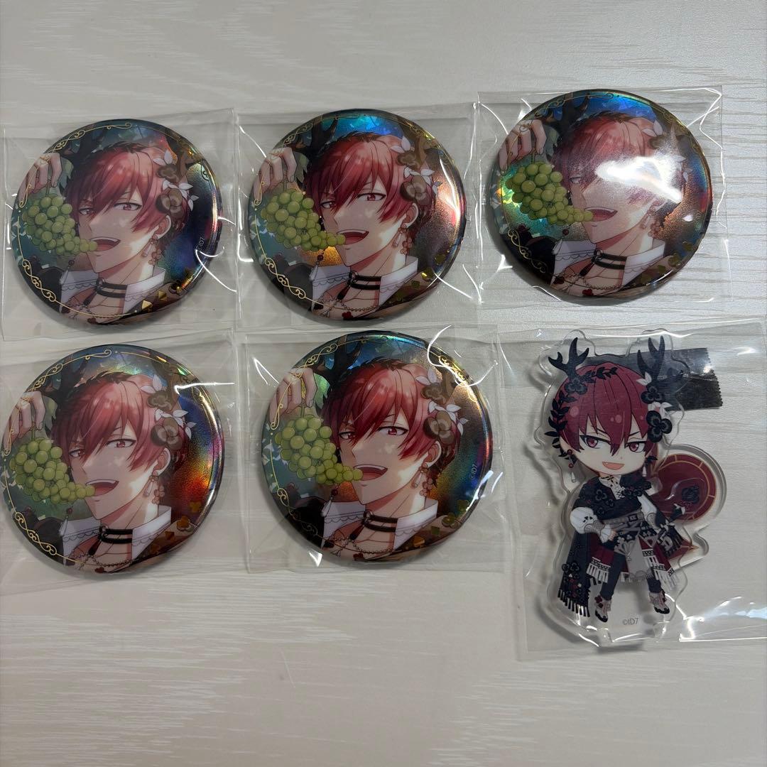 アイナナ 記念日2025 アクスタ 缶バッジ 狗丸トウマ - メルカリ