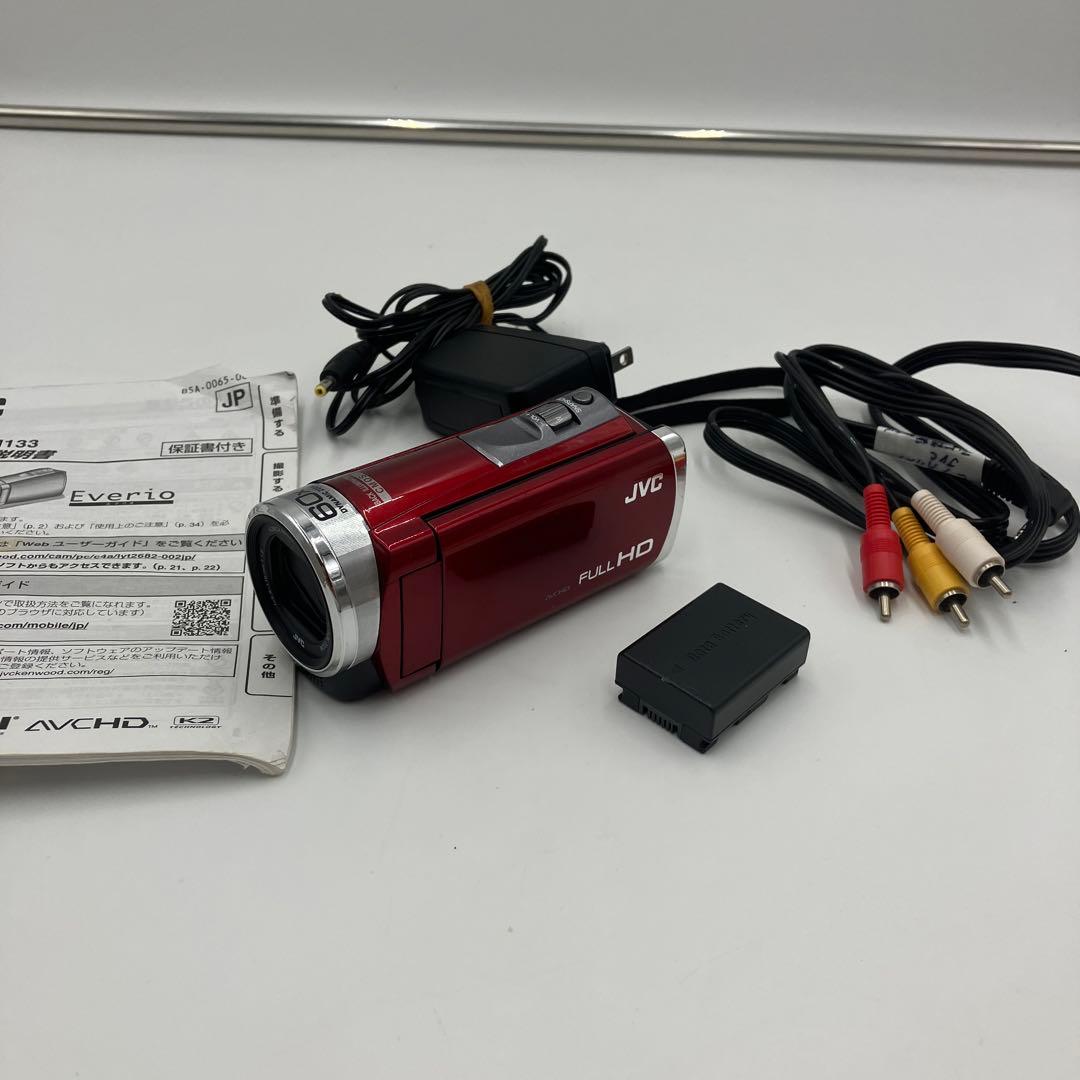JVC ケンウッド ビデオカメラ GZ-HM133-R - メルカリ