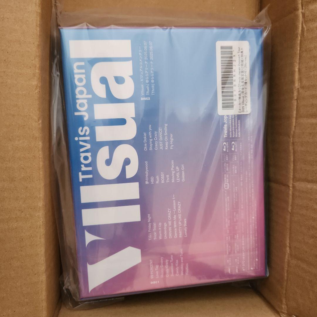 Travis Japan Viisual Blu-ray 完全生産限定盤 Travis Japan Concert Tour 2025 VIIsual [完全生産限定盤][Blu-ray][+