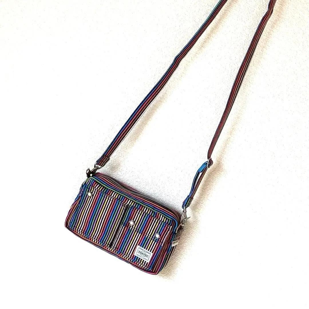 希少 美品】POTER ×SLAP SHOT レインボーカラー ウエストポーチ - メルカリ