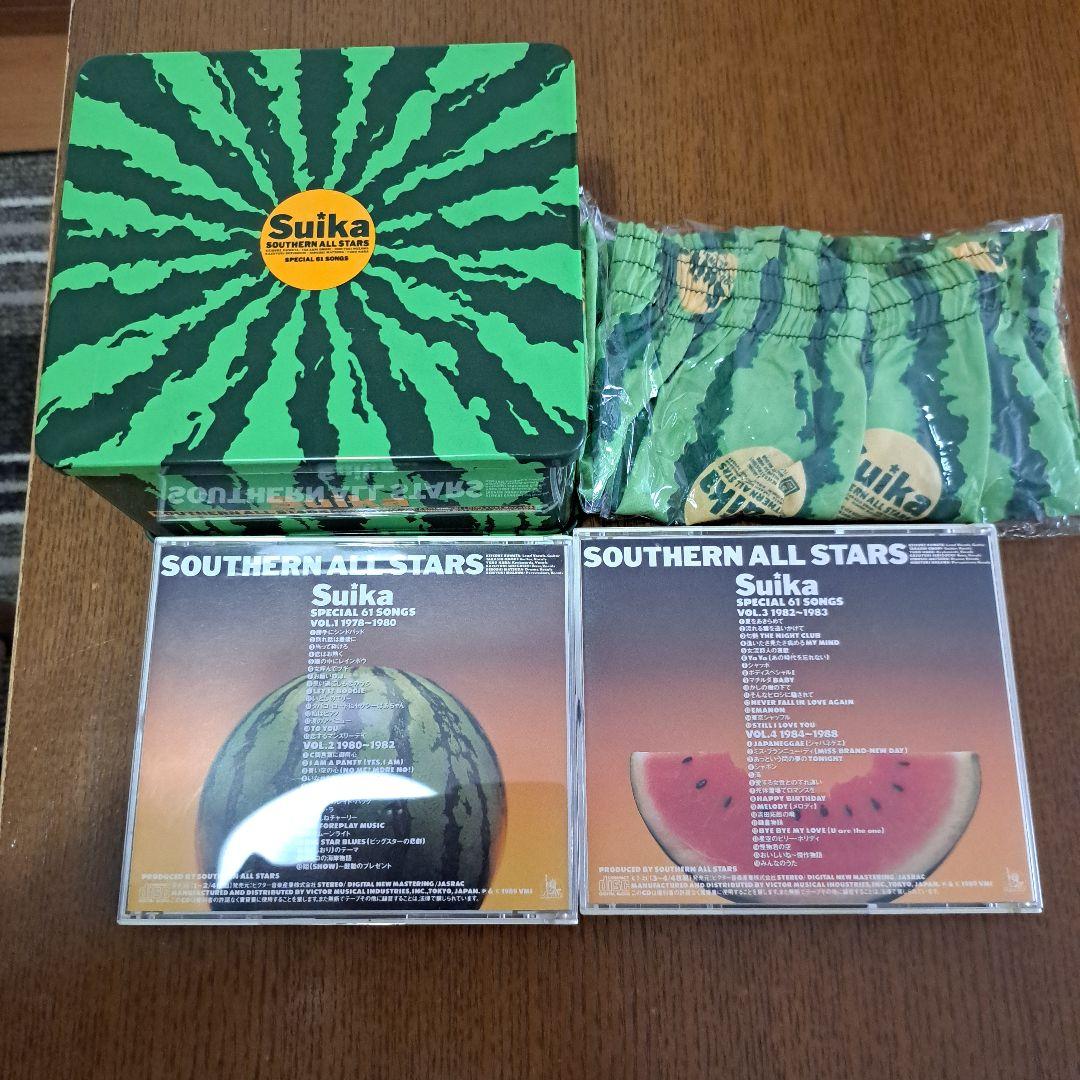スイカ サザン•オール•スターズCDセット サザンオールスターズ 初回限定CD Suika すいか 帯 付属品全て揃い