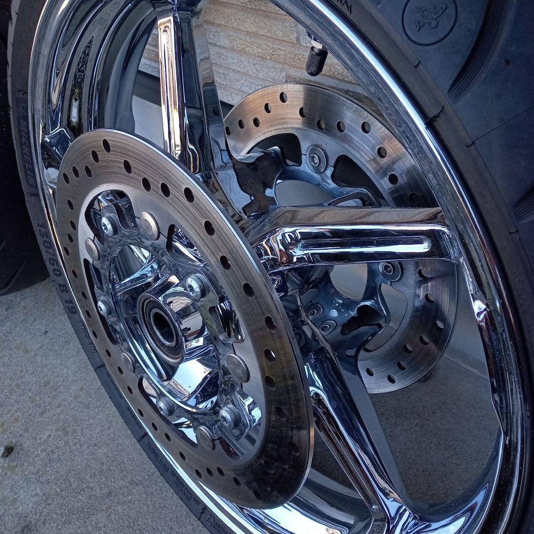 カ*ス様 ハーレー ツーリング 5本スポークホイール 前後セット - メルカリ