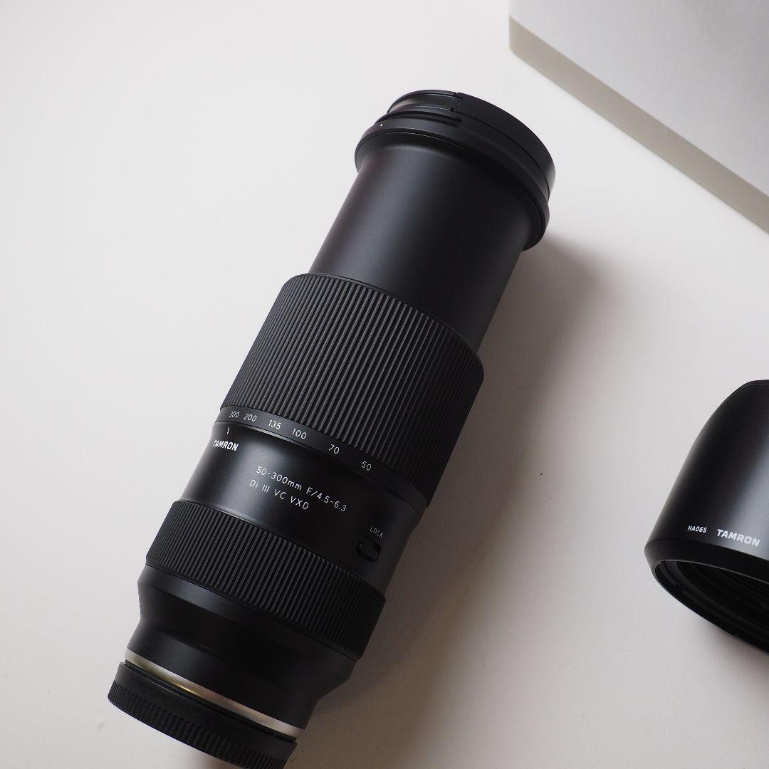 タムロン 50-300mm F/4.5-6.3 Di III VC VXD 美品