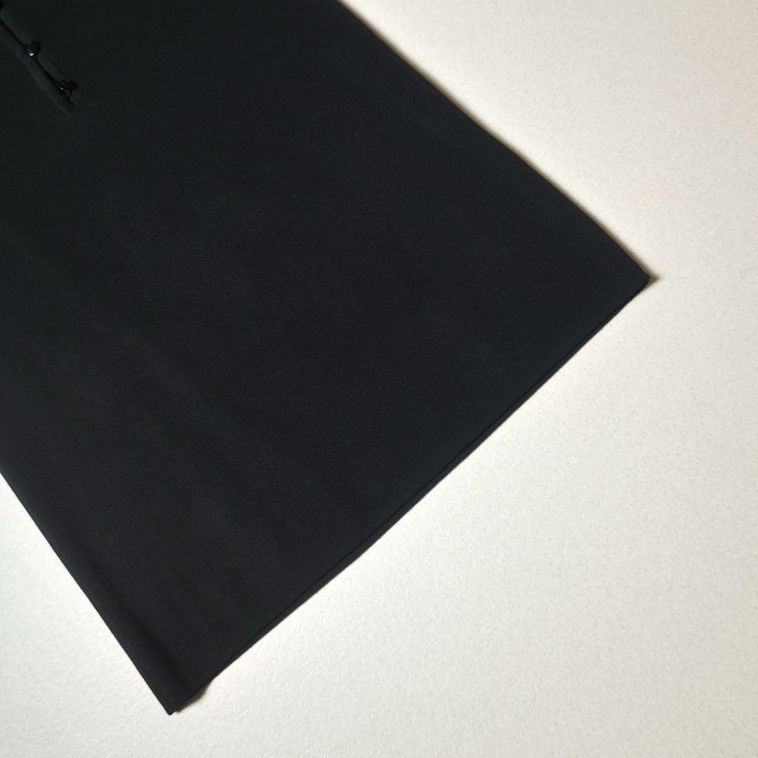 イヴサンローラン ニットワンピース 黒 エレガント YSL 上品 ヴィンテージ