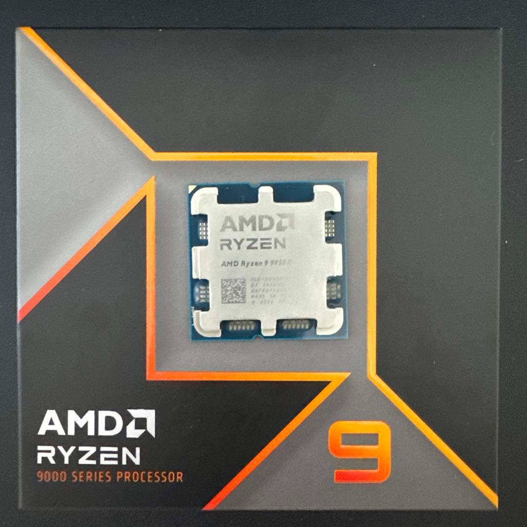 Ryzen 9 9950X 動作良好・付属品あり Zen 5世代のハイエンドCPU「Ryzen 9 9950X＆Ryzen 9 9900X」は，ゲーム
