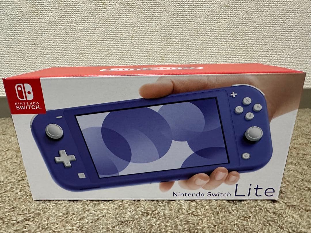 【新品・未開封】Nintendo Switch Lite 青 Nintendo Switch Lite 青 中古 箱無し ソフト付き 画面傷無 5096833-01.jpg