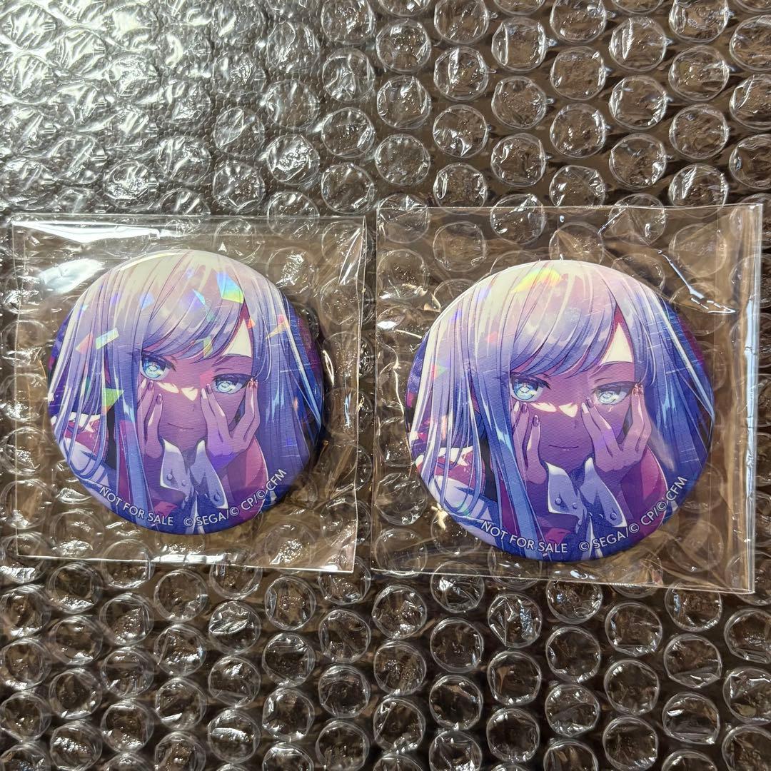 プロセカ 宵崎奏 特典 ホログラム缶バッジ 8B 2点 - メルカリ