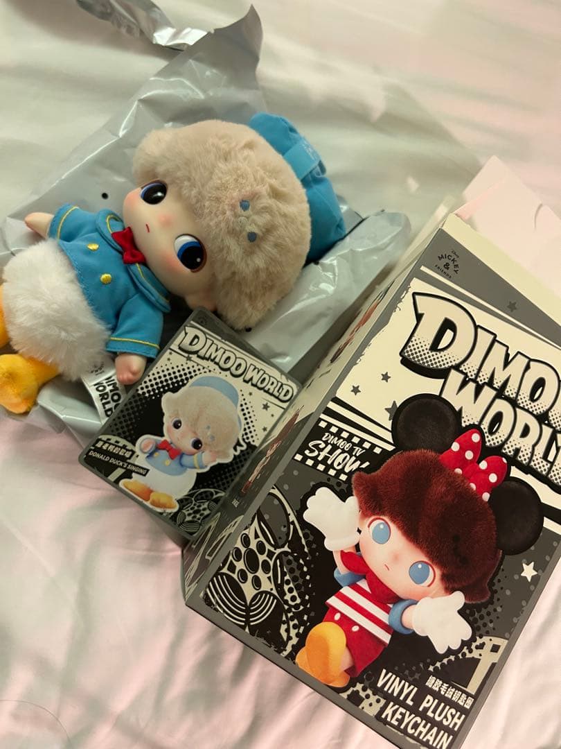 popmart DIMOO WORLD × DISNEY ドナルド ぬいぐるみ - メルカリ