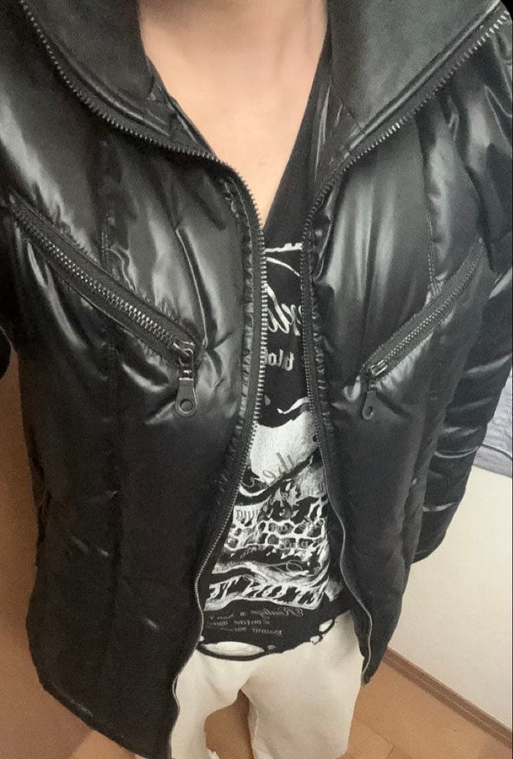 FUGA ダウンジャケット vkei 平成 お兄系 archive y2k - メルカリ