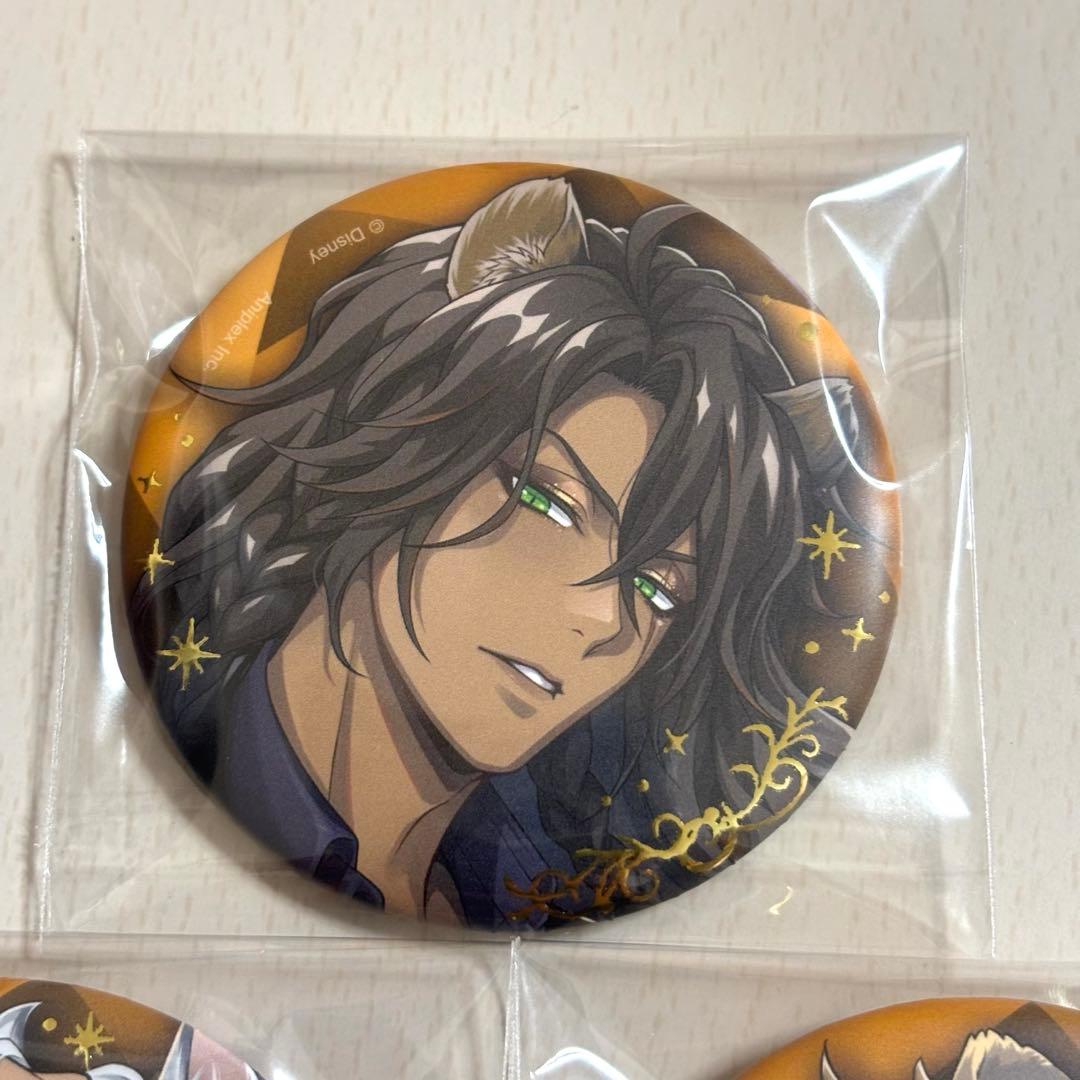 ツイステ】ブレイジングジュエル 缶バッジ【レオナ・ラギー・ジャック