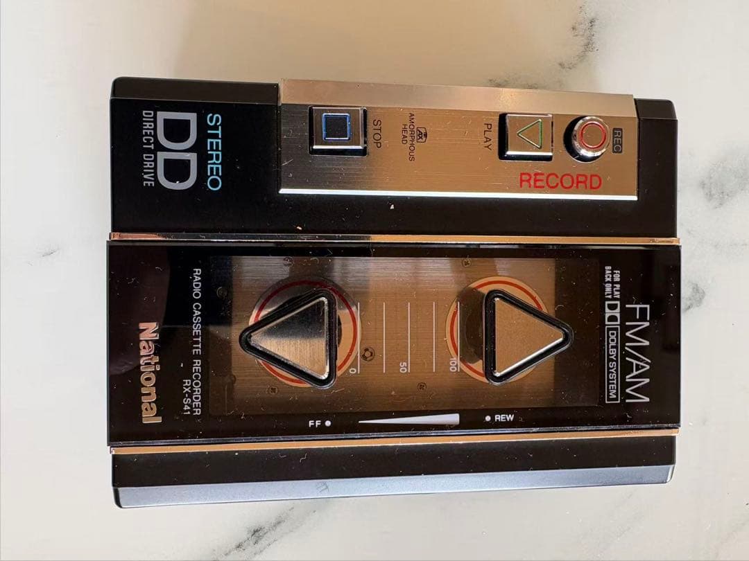 National ナショナル カセットレコーダー RX-S41 ジャンク