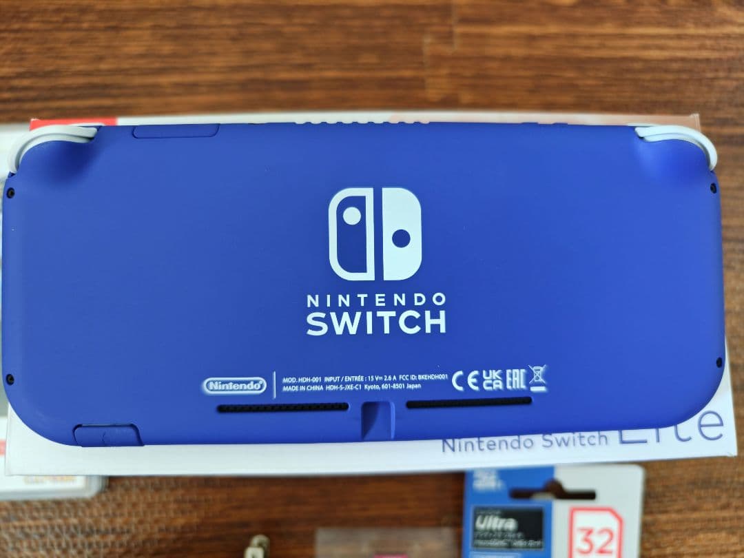 Nintendo Switch Lite 青 ソフト・マイクロSDカードセット