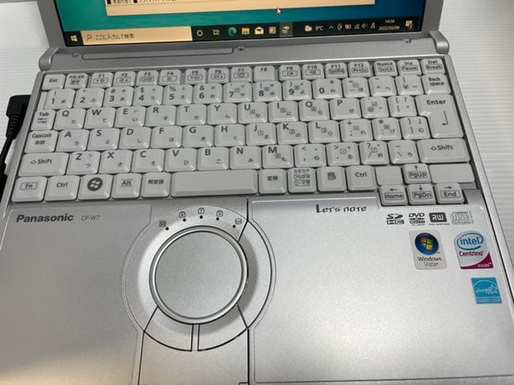 511】Panasonic CF-W7 Windows10 Vistaデュアル