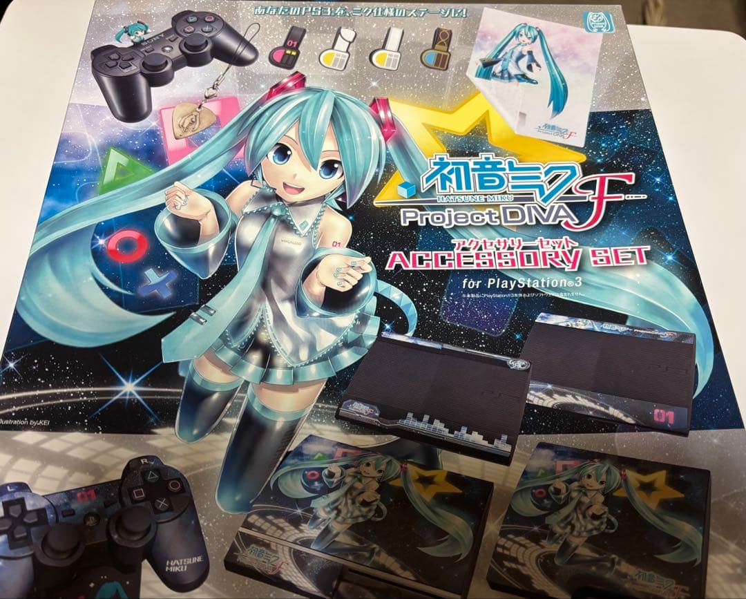 未開封PS3用 初音ミク -Project DIVA- F 専用ミニコントローラ