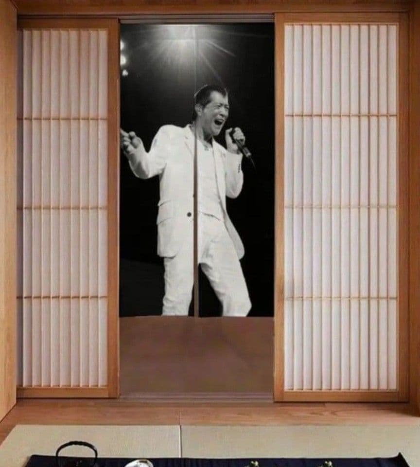 矢沢永吉 のれん ドアカーテ - メルカリ