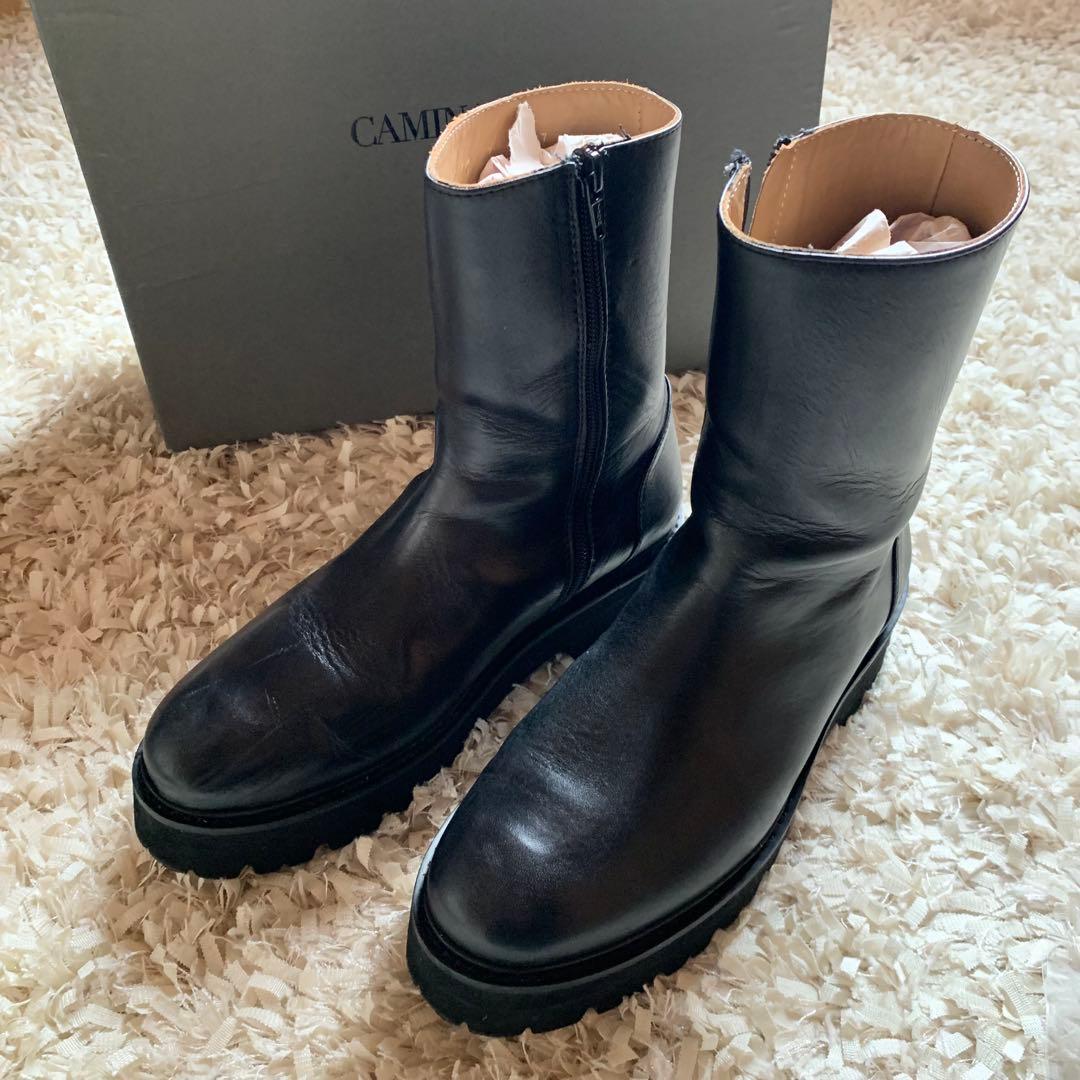 Deuxieme Classe CAMINANDO SIDE ZIP ブーツ37 - メルカリ