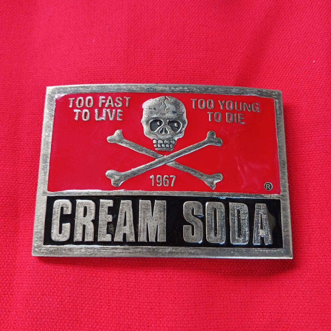 クリームソーダ 40周年 バックル 当時物 - メルカリ