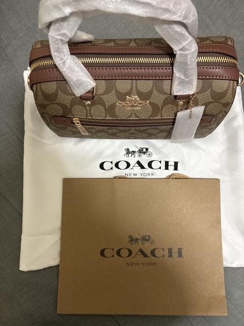 新品)COACH コーチ ローアン サッチェル バッグ F83607 - メルカリ
