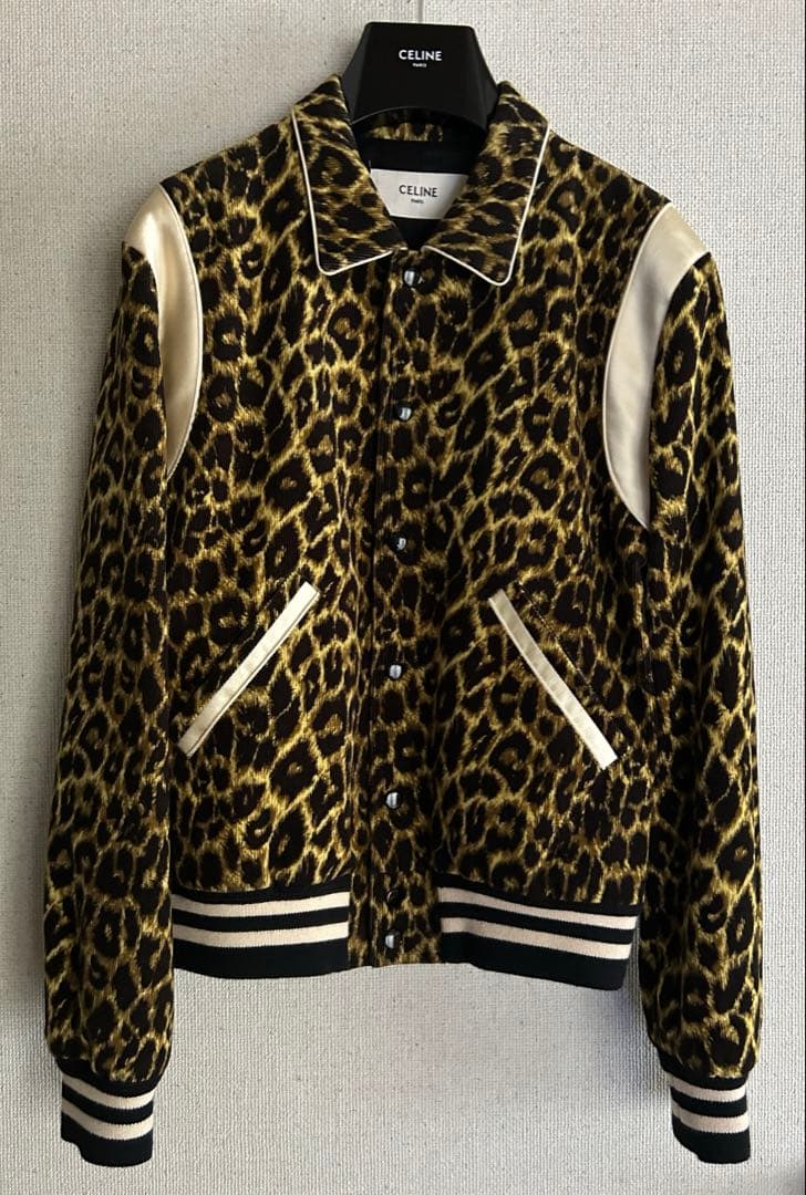 CELINE セリーヌ レオパードテディジャケット - メルカリ