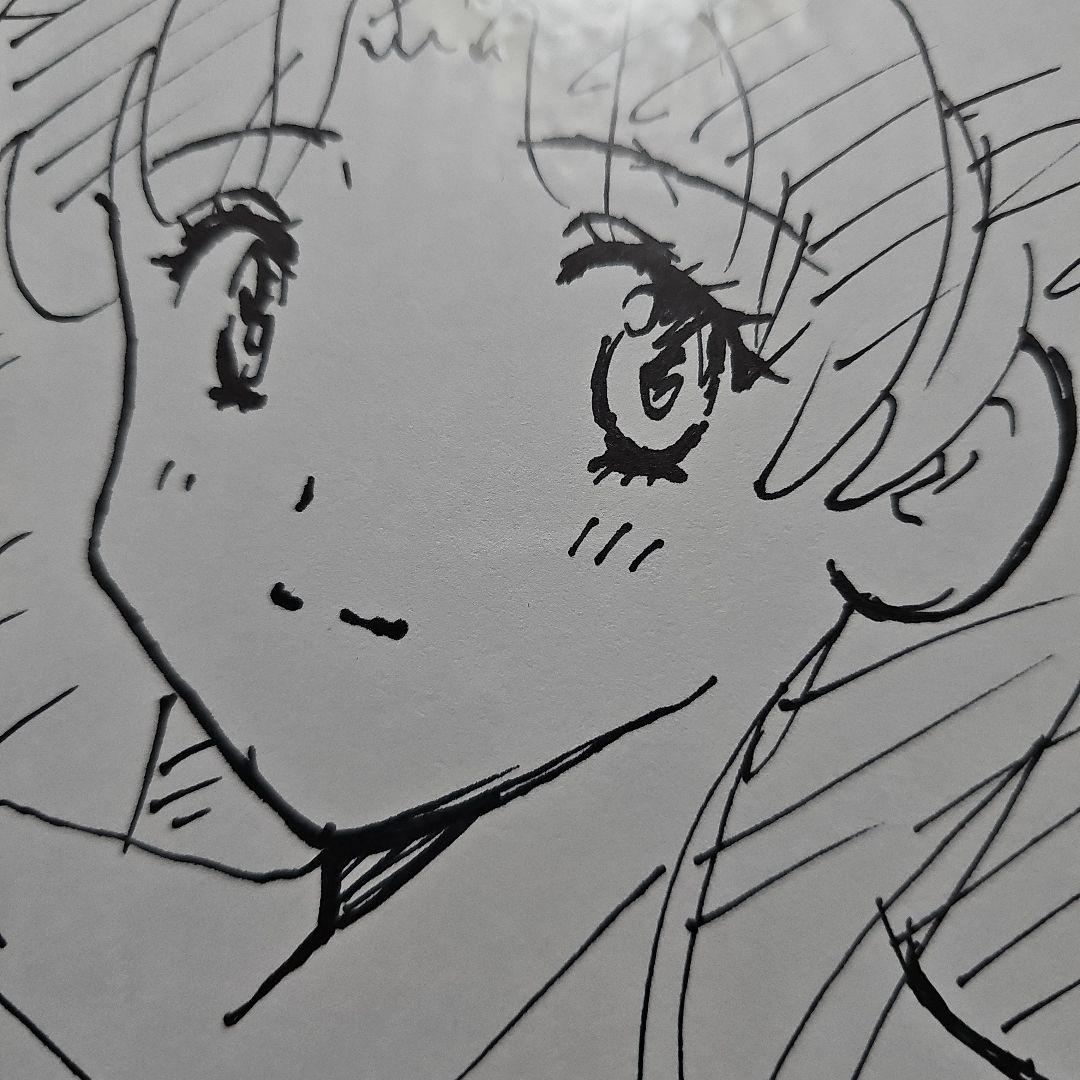 ふたりエッチ 由良さんイラスト 直筆サイン色紙