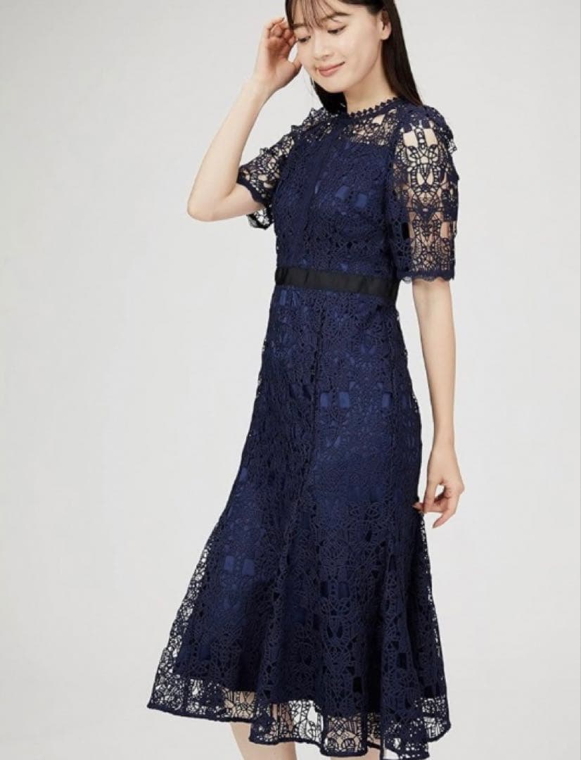 美品CELFORDセルフォードレースマーメイドワンピース佳子様佳子さま