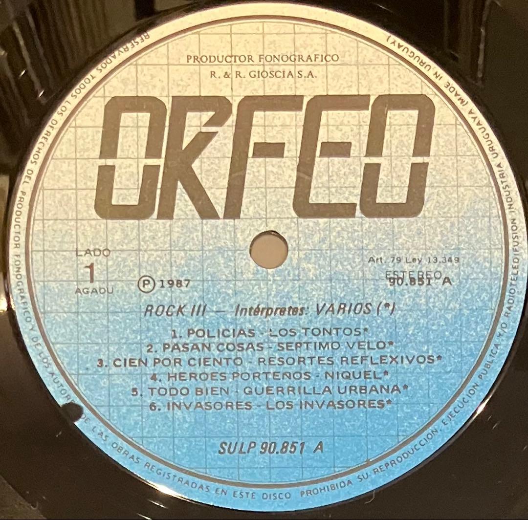Various - Rock 3 ウルグアイ ニューウェーブ ロック - メルカリ