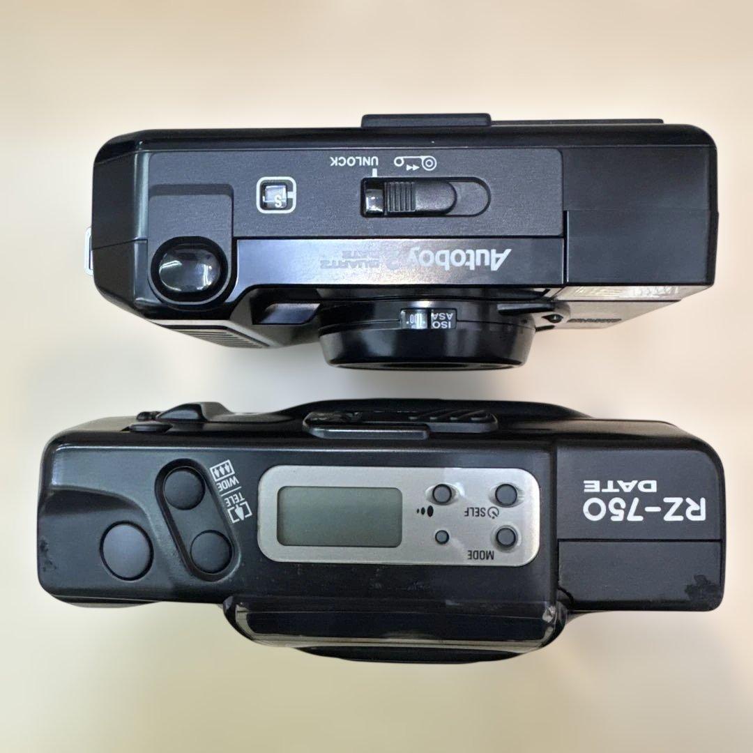 Canon MT2 & Ricoh RZ-750 フィルムカメラセット ジャンク - メルカリ