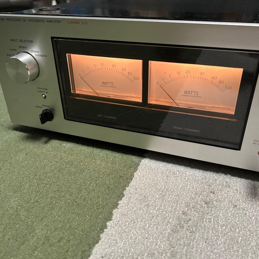 LUXMAN L-515 プリメインアンプ - メルカリ