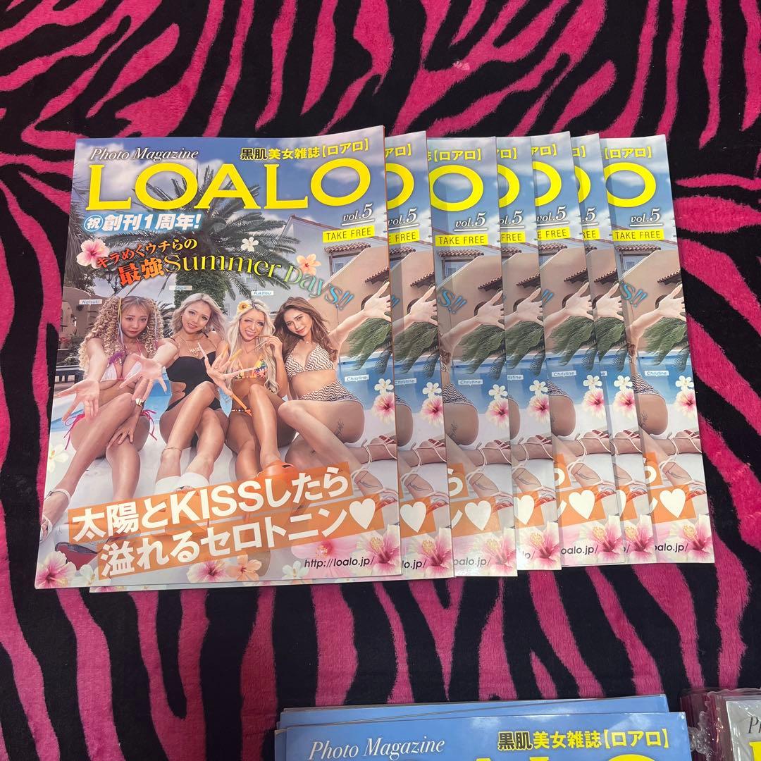 LOALO SET Gyaru magazine 80 books ロアロ80冊