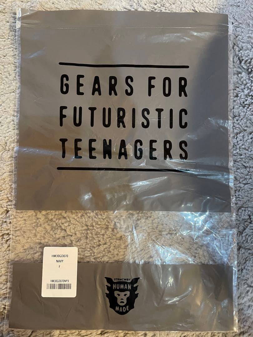 帽子 HUMAN MADE 5Panel Nylon Cap \"Navy\"