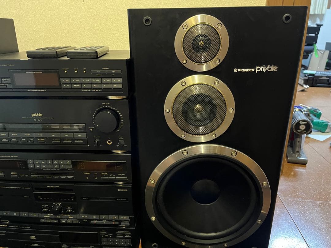 PIONEERパイオニアPRIVATEプライベートX-A5システムコンポ - メルカリ