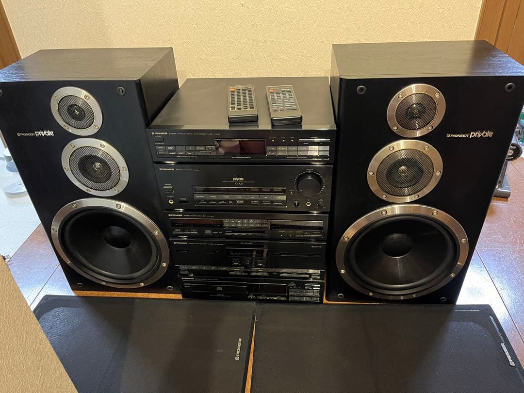 PIONEERパイオニアPRIVATEプライベートX-A5システムコンポ - メルカリ
