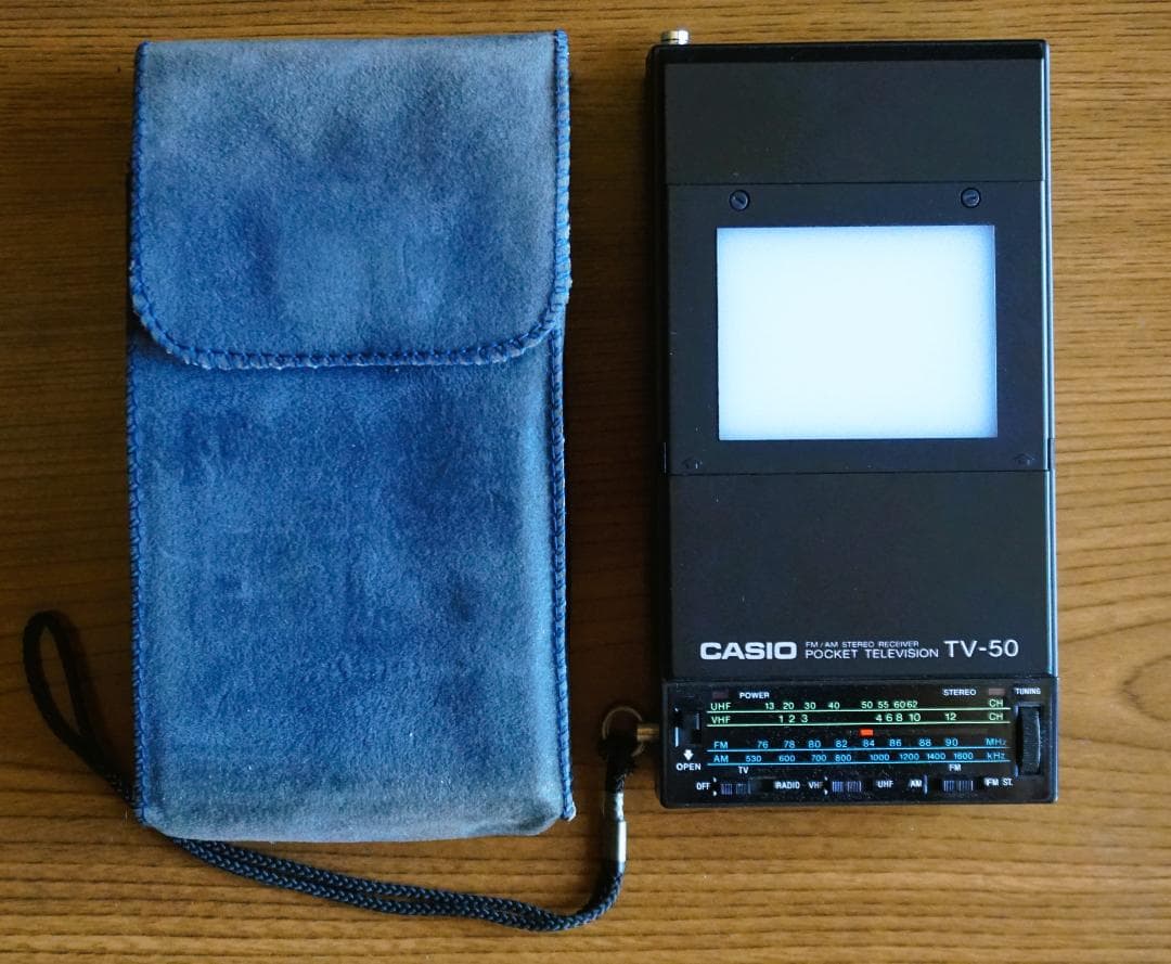 CASIO カシオ ポケットテレビ TV-50 - メルカリ