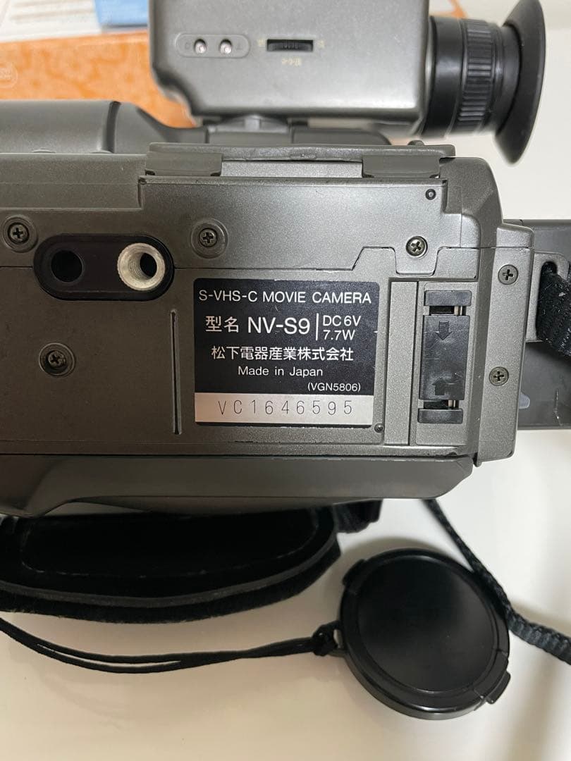 Panasonic NV-S9 S-VHS-Cムービーカメラ本体 - メルカリ