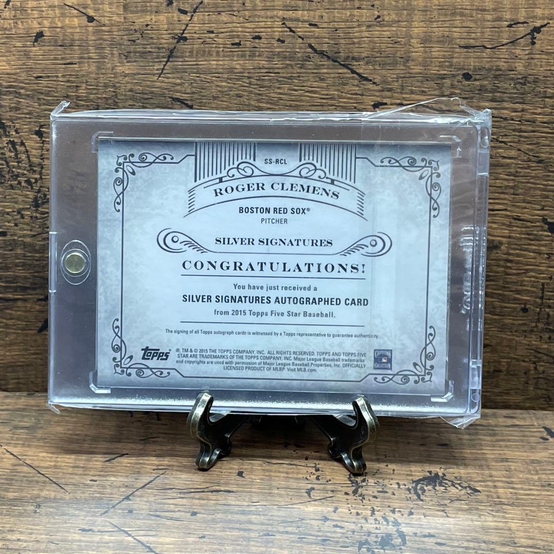 ロジャークレメンス 世界5枚限定 ファイブスター 直筆サインカード
