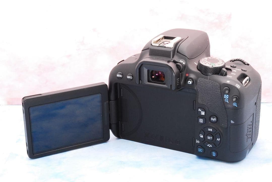 Canon Kiss X9i☆一眼レフカメラ☆Wレンズ☆スマホ転送☆バッグ付