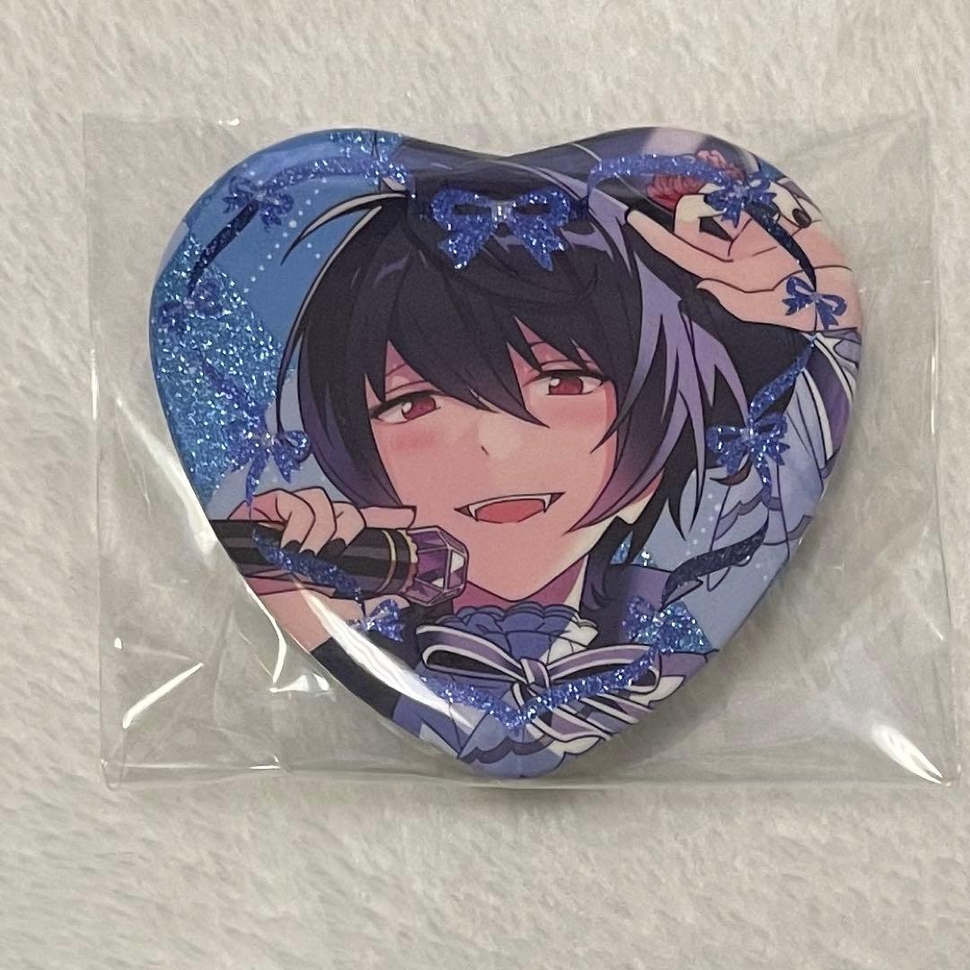 あんスタ ラメキラハート缶バッジ 朔間凛月 - メルカリ